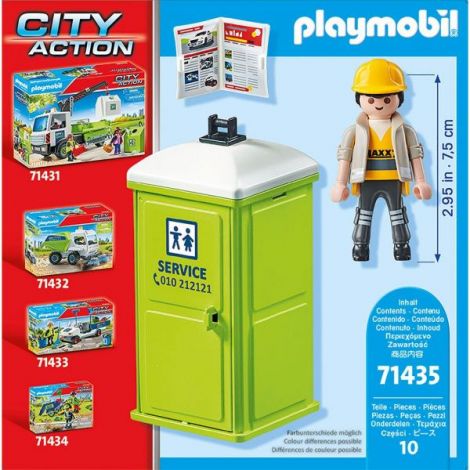 Playmobil Toaleta Mobilă - Jucarie Educativă - imagine 4
