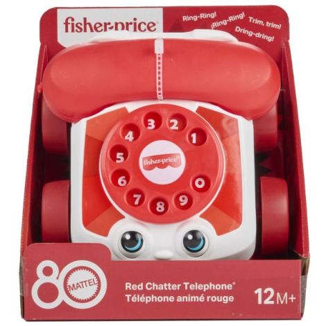 Telefon Fisher Price Rosu, Jucarie pentru Mers