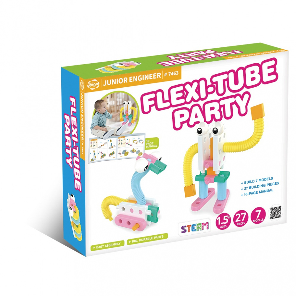 Kit STEM Construit Tuburi Flexibile Gigo Toys