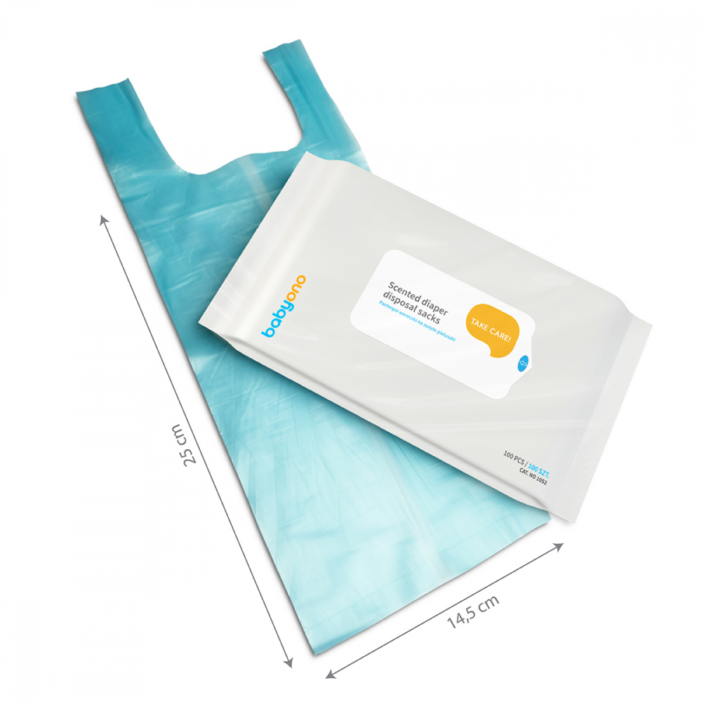 Saci Parfumați Pampers Baby Ono 100 buc | Igienă