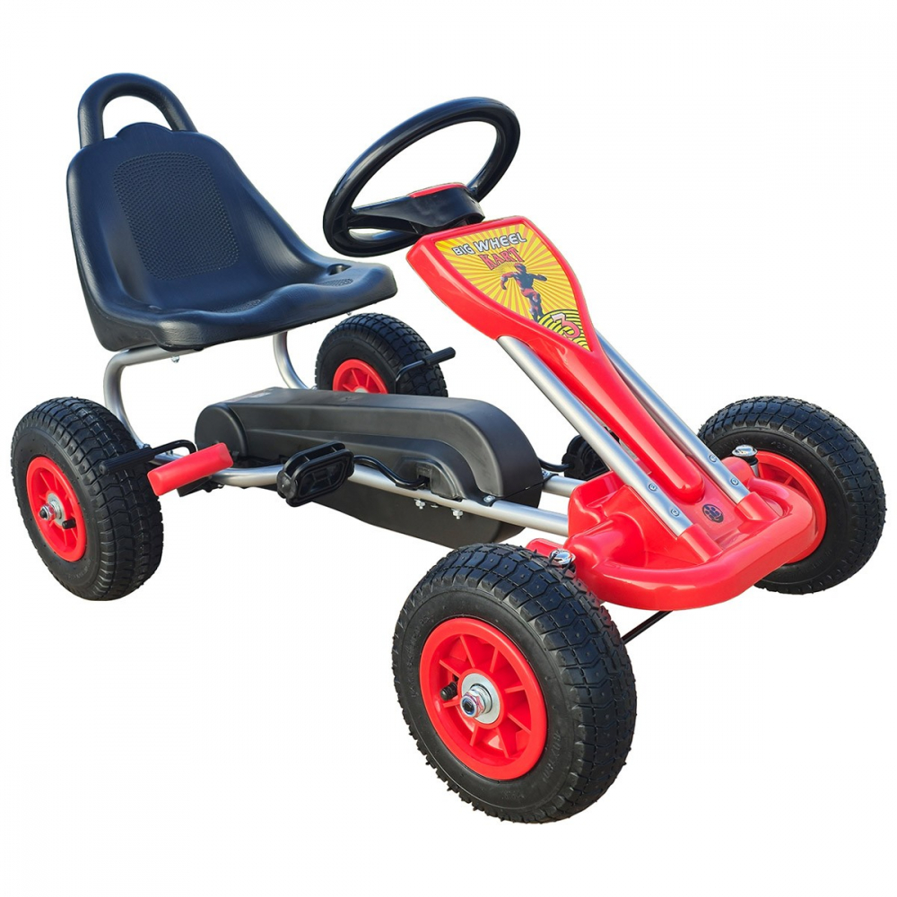 Kart Kidscare A05 Rosu | Roti Gonflabile 3-6 Ani - imagine 5