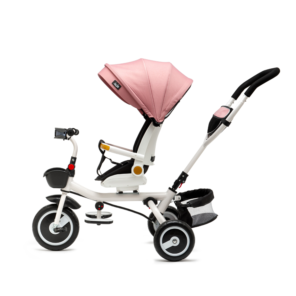 Tricicleta Juju Bliss Ride 3 in 1 Roz