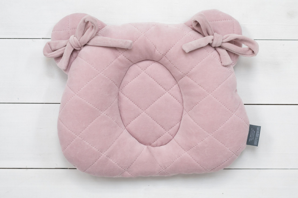 Perna Nor Pufos Royal Baby Anti-Plagiocefalie Pink - imagine 4