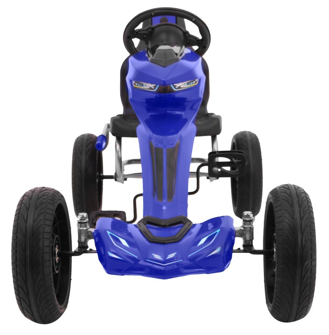 Kart Pedale Albastru Grand Ride | Autokids - imagine 8