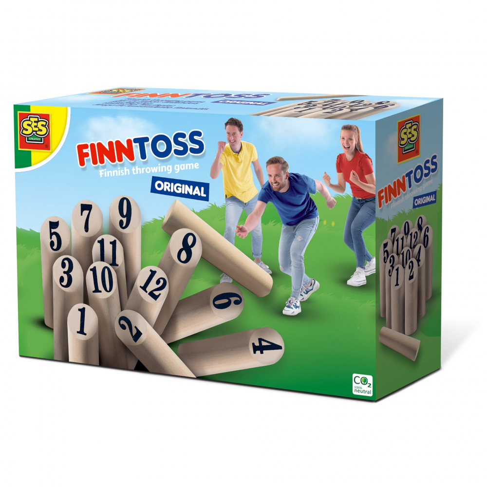 Joc Finntoss Original Lemn Ses Creative (+8 ani)