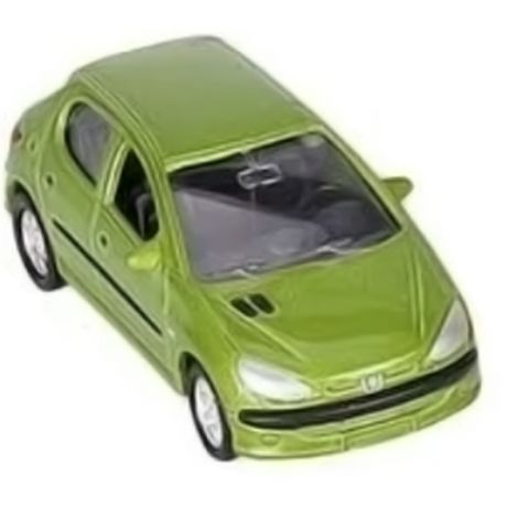 Masinuta Metal Peugeot Verde Goki cu Tragere