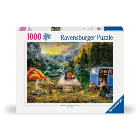 Ravensburger Puzzle Camping 1000 Piese Design Nou - imagine 2