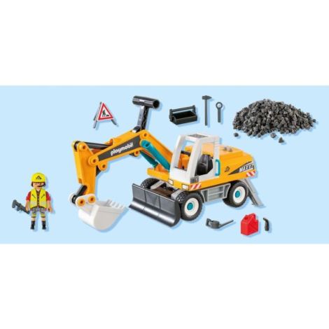 Playmobil Excavator Mare - Jucării Constructii - imagine 6