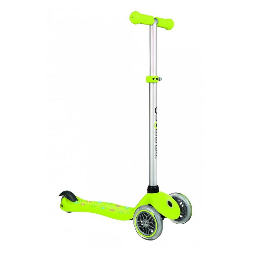 Trotineta Primo Starlight Verde Globber LED 3 Ani+ - imagine 8