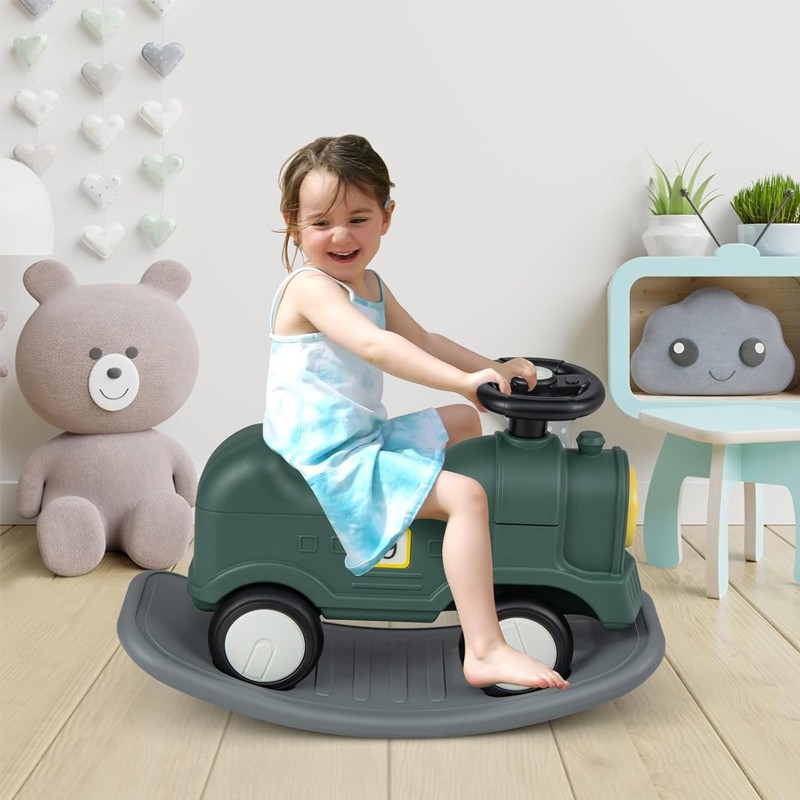 Tren balansoar 2in1 Procart | Jucarie multifuncțională - imagine 7