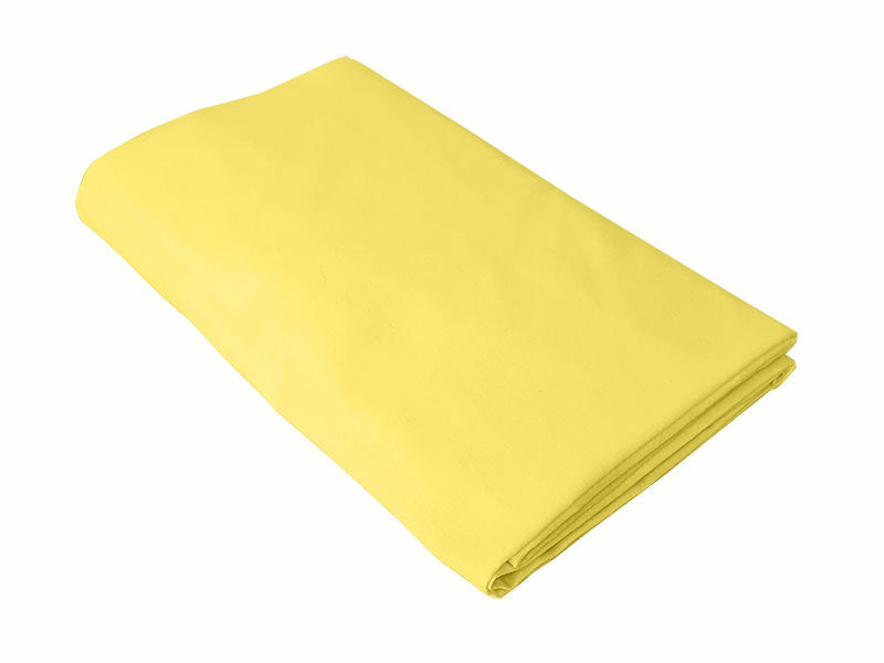 Cearceaf galben KidsDecor din bumbac, 60x107 cm - imagine 3