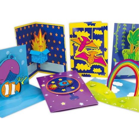 Set Felicitări Pop-Up Galt | Creativitate 8+ - imagine 4