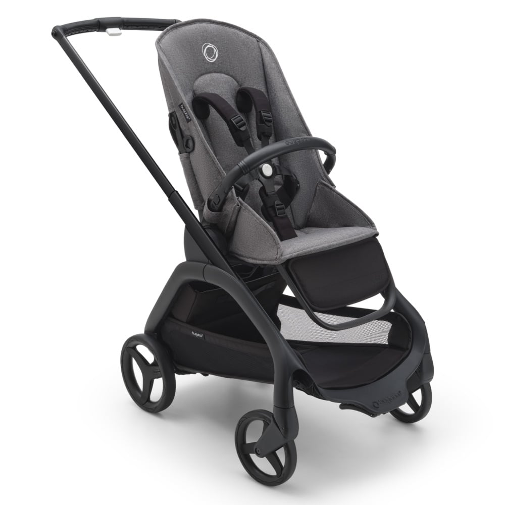 Bugaboo Dragonfly Black Grey Melange - Carucior Premium
