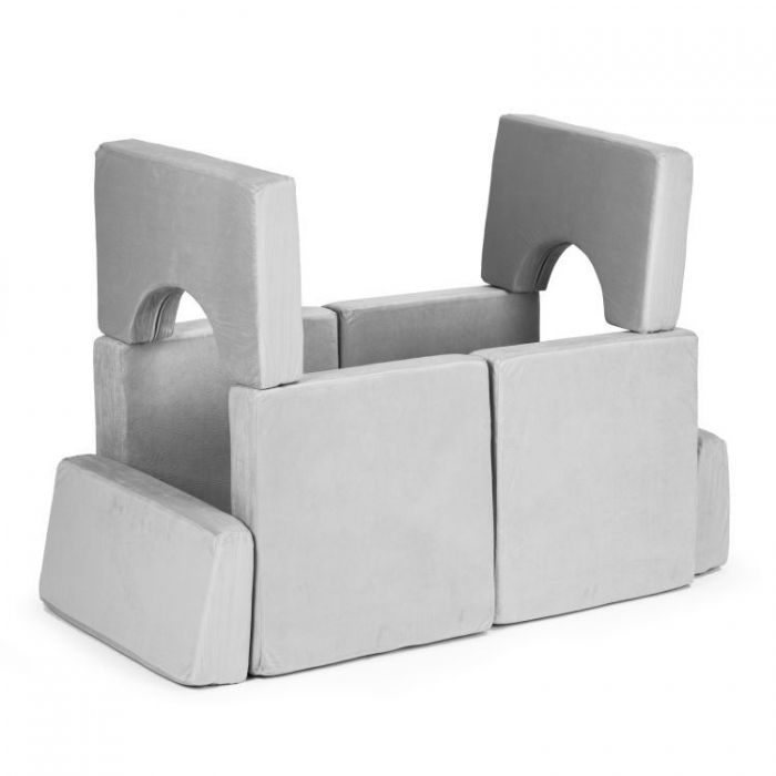 Canapea modulară Ecotoys copii 2 locuri - imagine 4