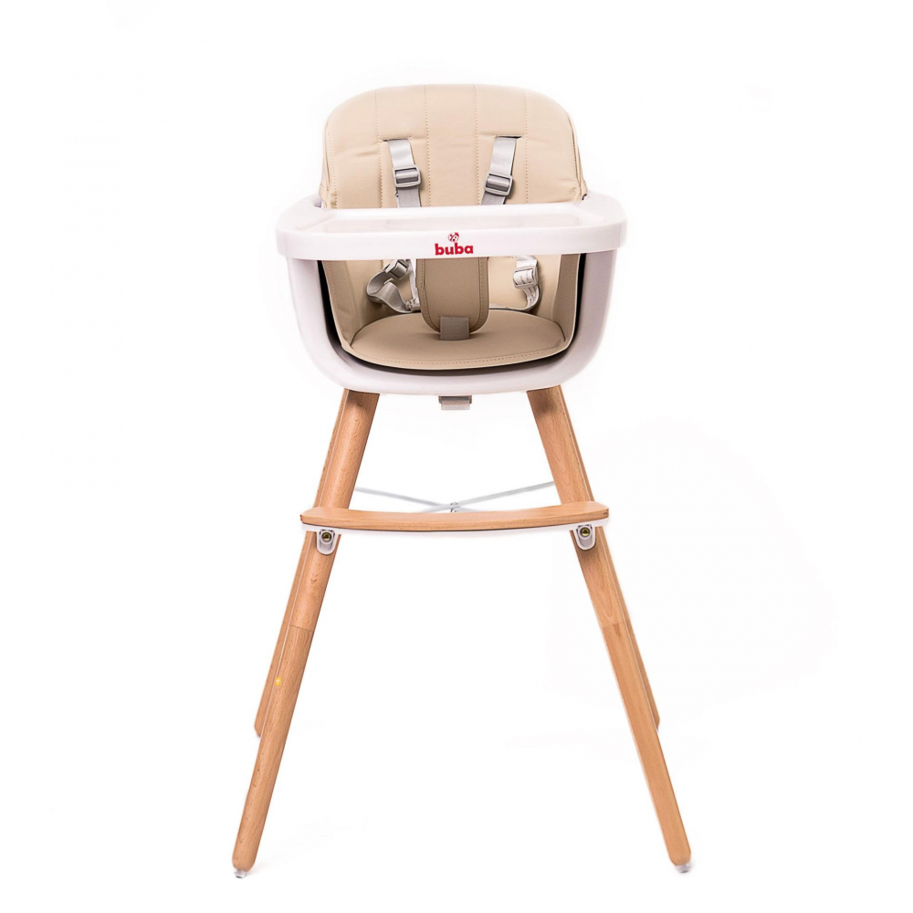 Scaun masă Buba Carino 2-in-1 lemn fag - imagine 2