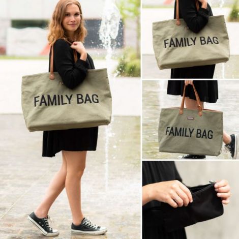 Geanta Childhome Family Bag Kaki | Spatioasa - imagine 4