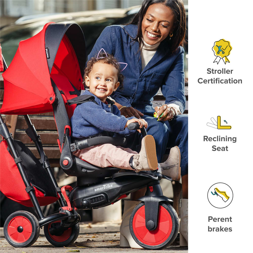 Smart Trike STR7 Rosu 7in1 Ultrapliabila - imagine 2