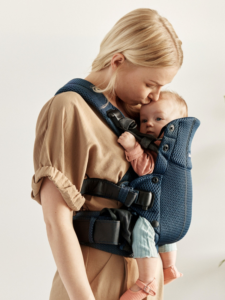 Babybjorn Harmony 3D Mesh Navy Blue - imagine 7