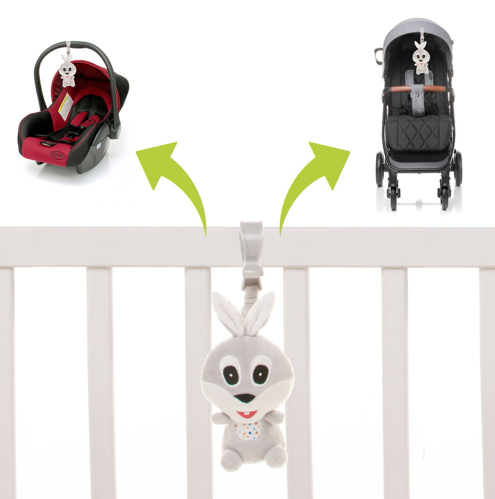 4Baby Jucarie Plus Iepuras pentru Dezvoltare Senzoriala - imagine 4