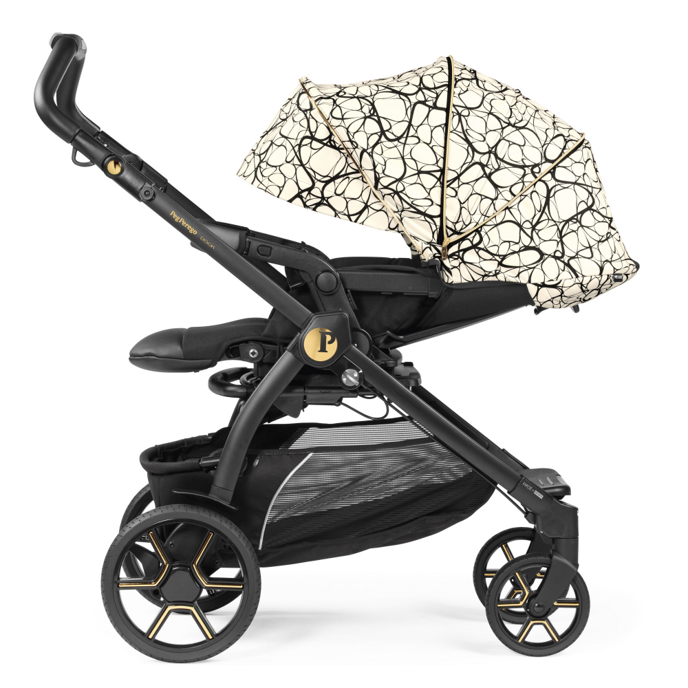 Carucior Peg Perego Book Graphic Gold - Siguranta si Stil