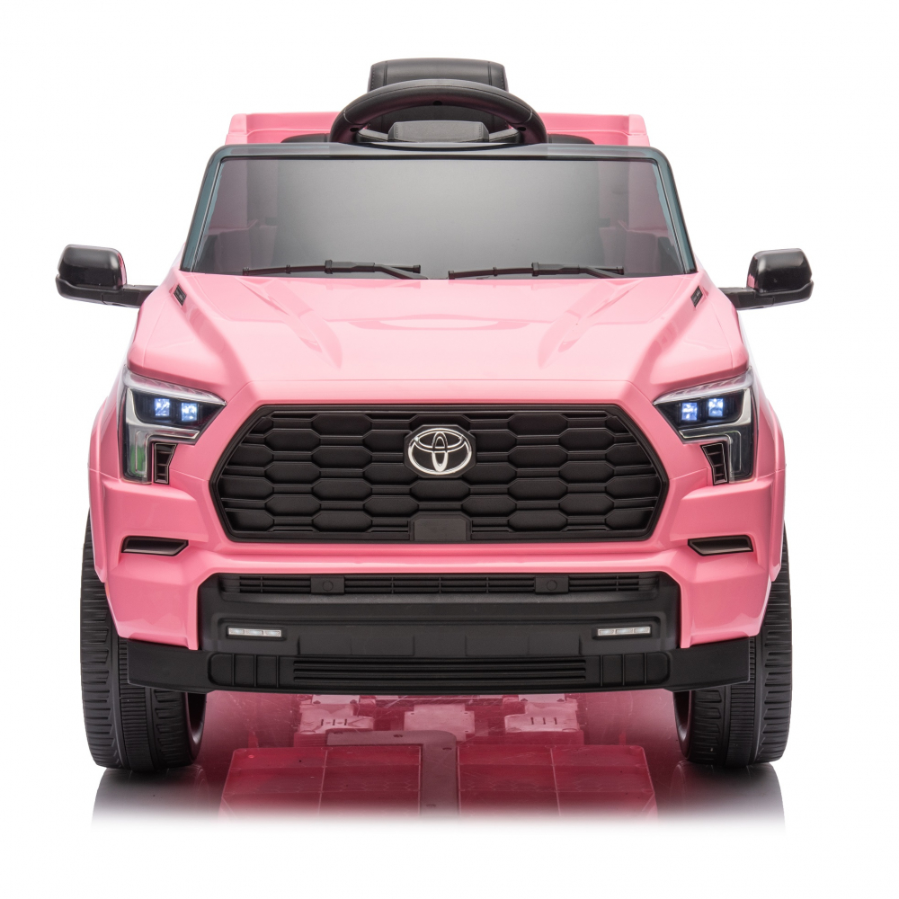 Toyota Sequoia Pink 50W - Masinuta Electrica Copii - imagine 9