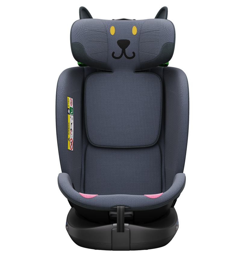 Scaun Buf Boof B-Joy Deluxe iSize Rotativ 360° - imagine 6