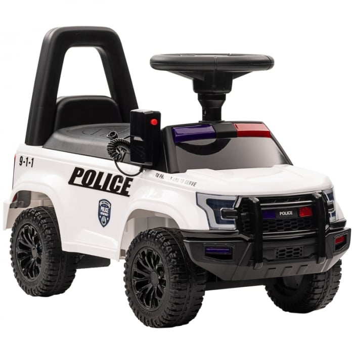 Hollicy Mașinuță Politie 6V Bluetooth