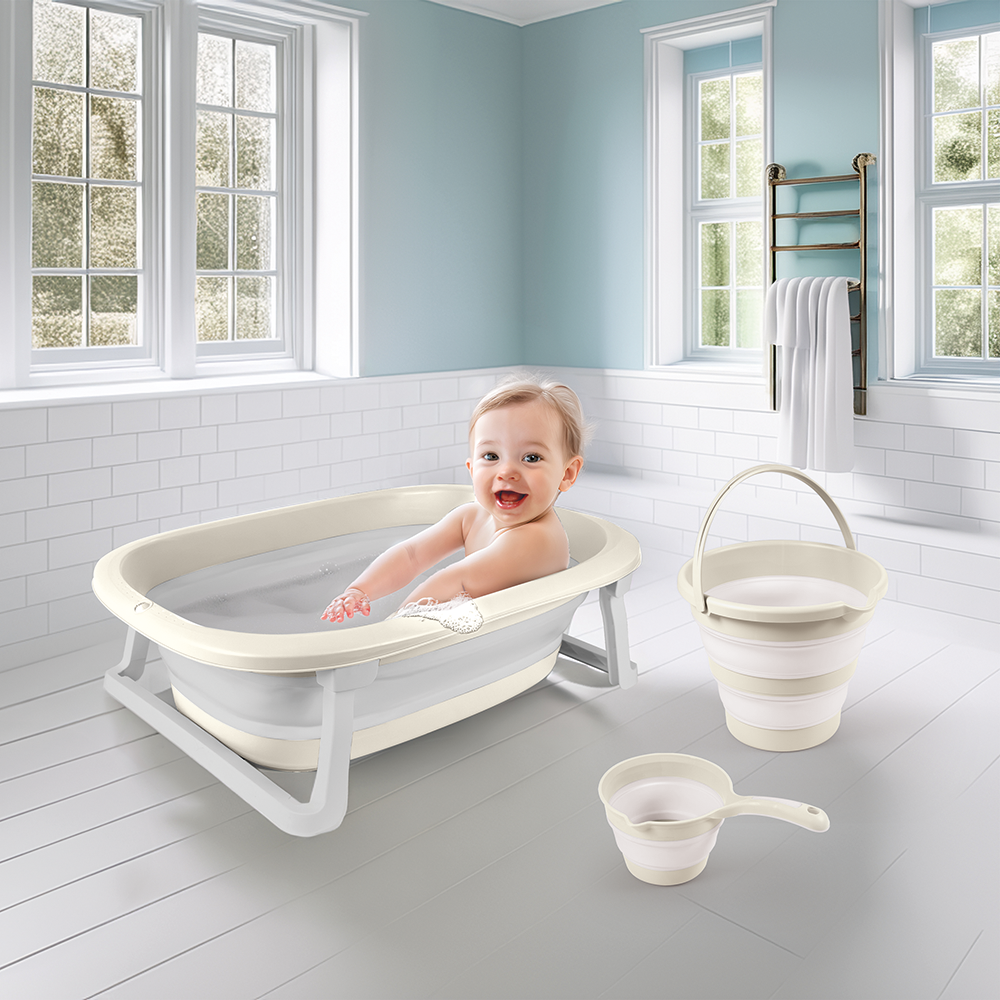 Dolu Nuve Set 3 in 1 Cadita Pliabila Baie Bebelusi