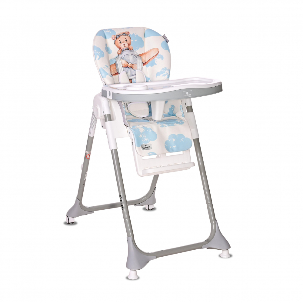 Scaun Masa Lorelli Felicita Reglabil Baby Blue - imagine 2