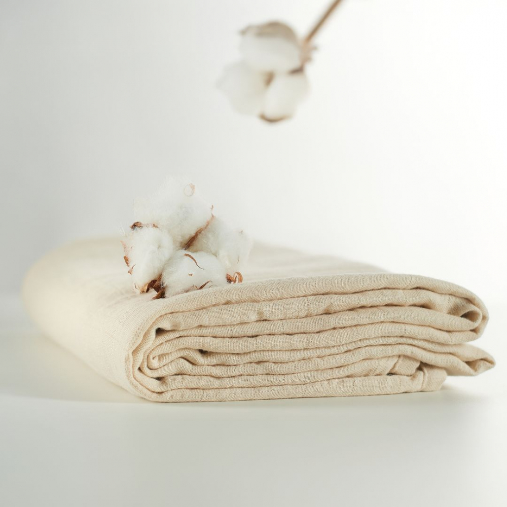 Muselina Organic Onino 120x120 cm - Hug.me - imagine 5