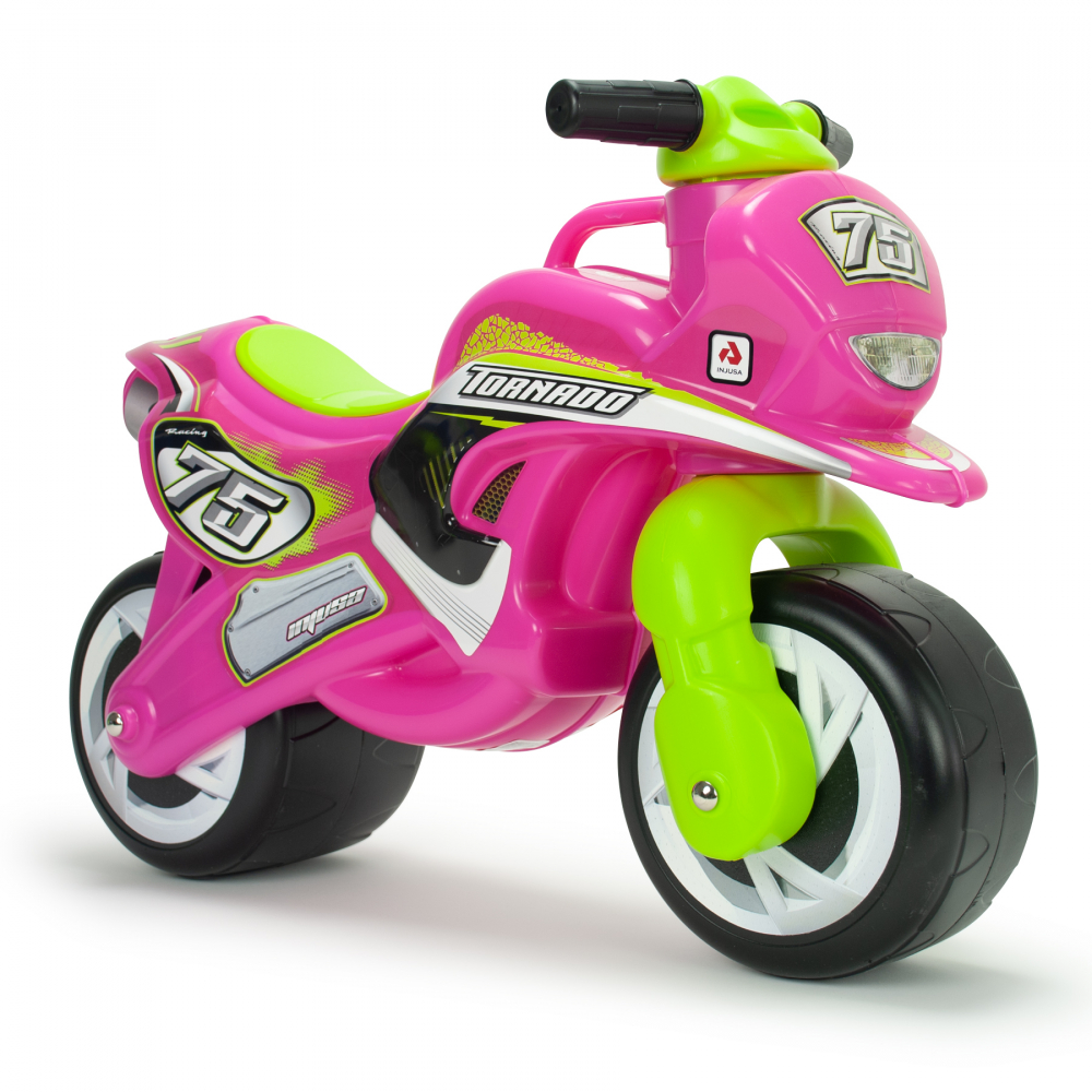 Injusa Tundra Tornado Roz - Motocicleta Copii 18m+ - imagine 4