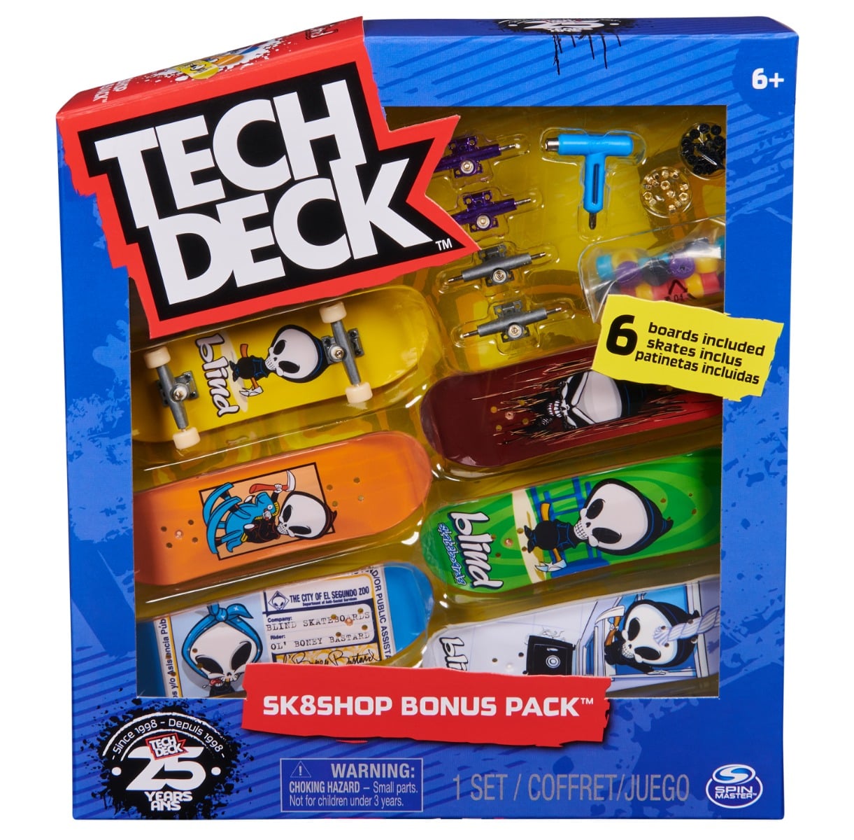 Set 6 Mini Placi Tech Deck Blind