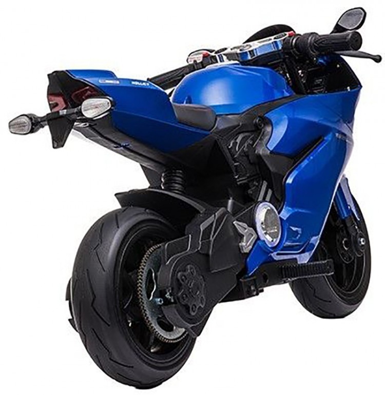 Motocicleta Electrica Perfect SX1629 24V Albastru - imagine 3