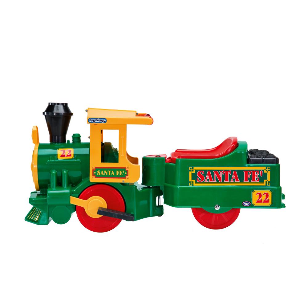 Trenulet Electric Peg Perego Santa Fe Verde 40W - imagine 3
