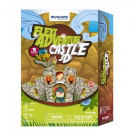Puzzle 3D Castelul Miniland - Creativitate și Dexteritate