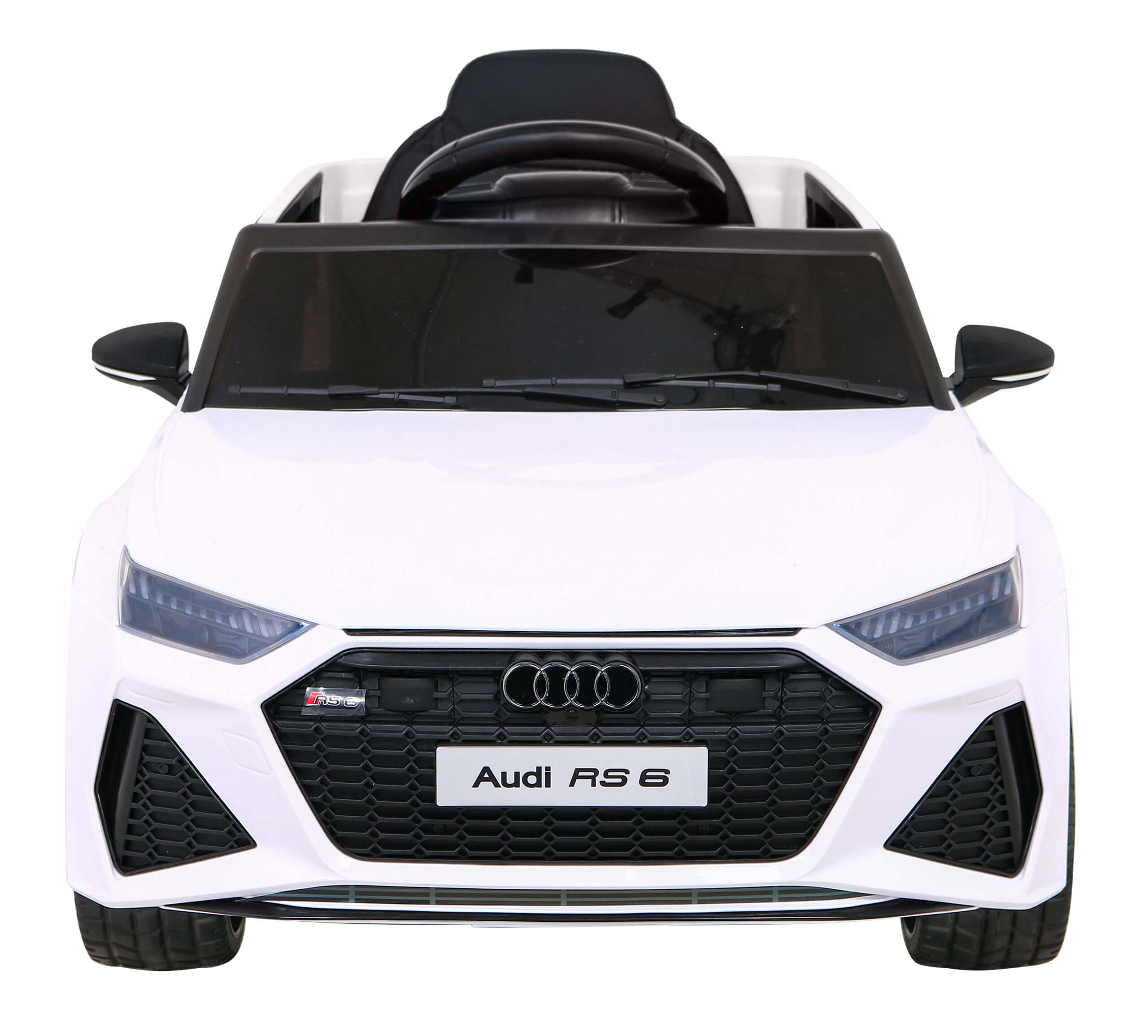 Masinuta Electrica Audi RS6 12V Alb - imagine 2