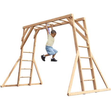 Monkey Bars Climbing Frame Dunster House | Sigur & Durabil