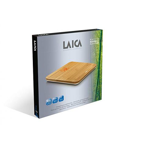 Cantar Electronic Laica PS1067 Bambus, 150 kg - imagine 3