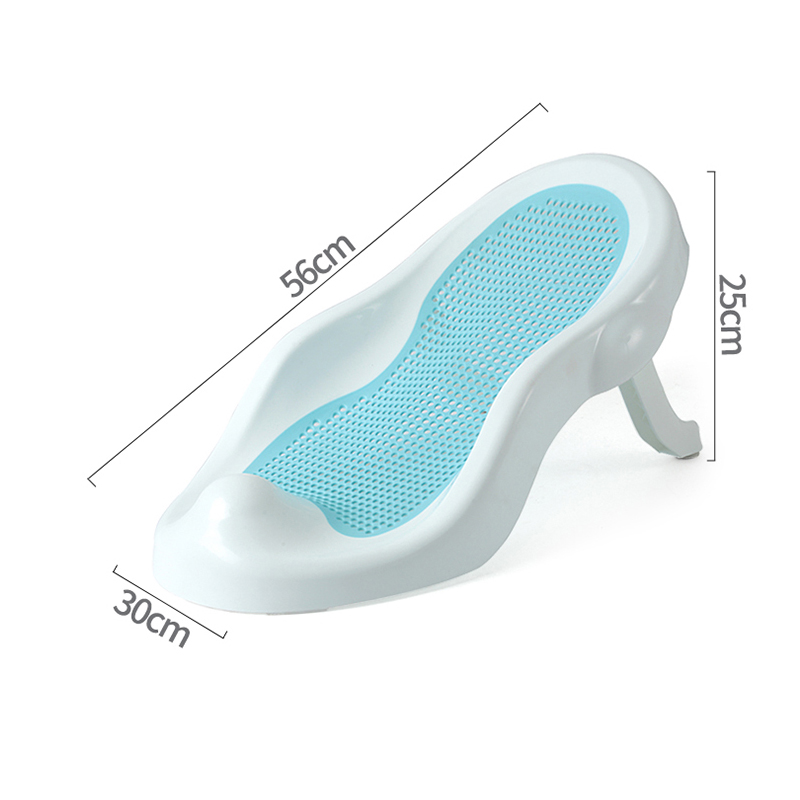 Suport Baie Little Mom Soft Blue, Pliabil, Ergonomic - imagine 5