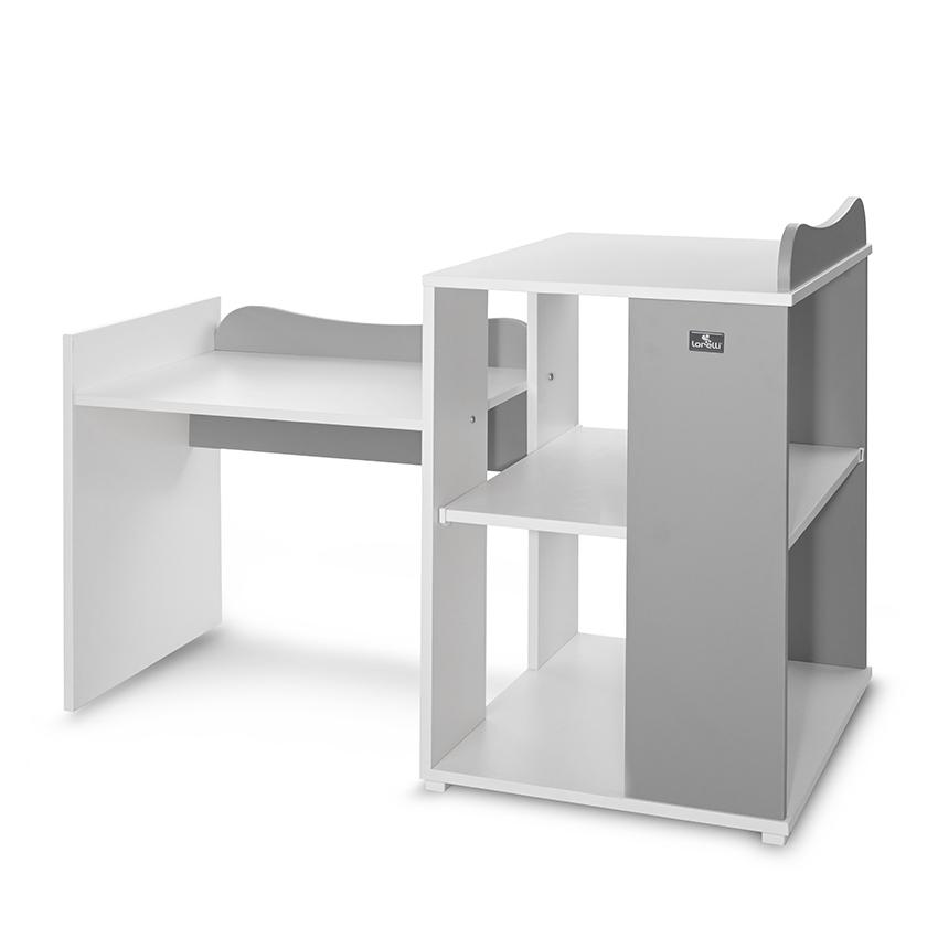 Patut Modular Lorelli 5 Configurarii, White Stone Grey - imagine 6