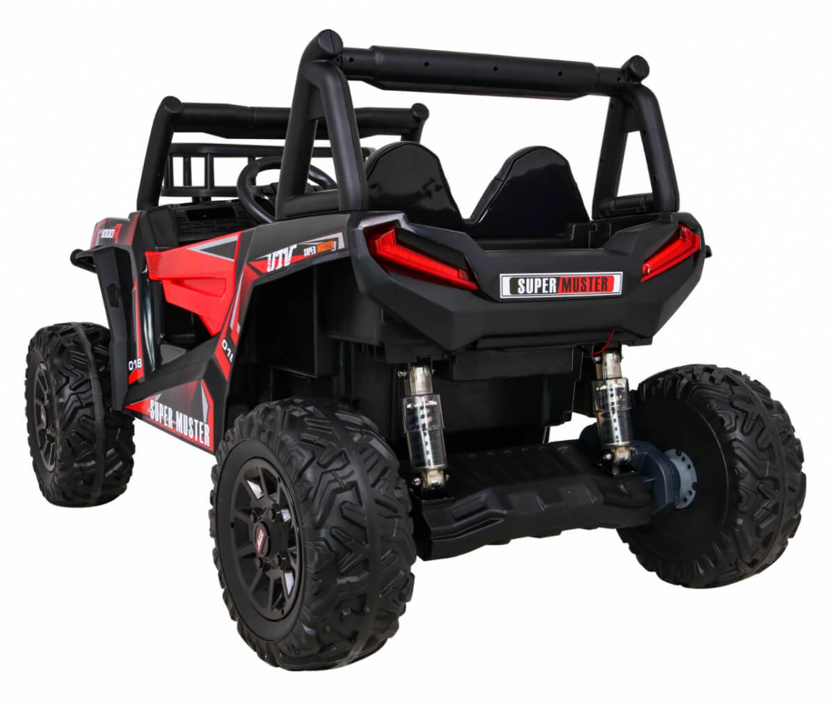 Buggy UTV 24V 400W Rosu - Autokids - imagine 4