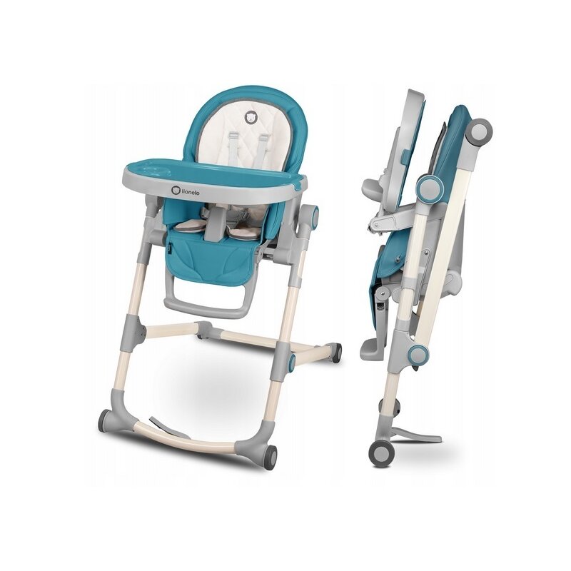 Scaun de masă pliabil Lionelo Cora Ocean, reglabil - imagine 10
