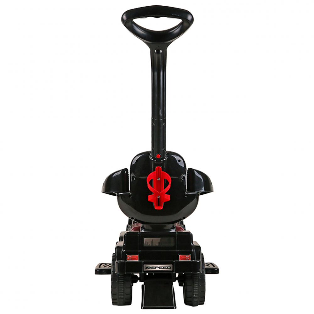 Masinuta Nicekids Black cu maner parental - imagine 2