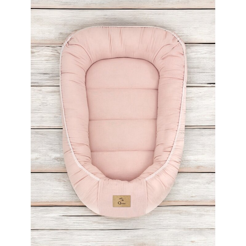 Qmini Baby Nest Muselina Dubla - Confort Sigur