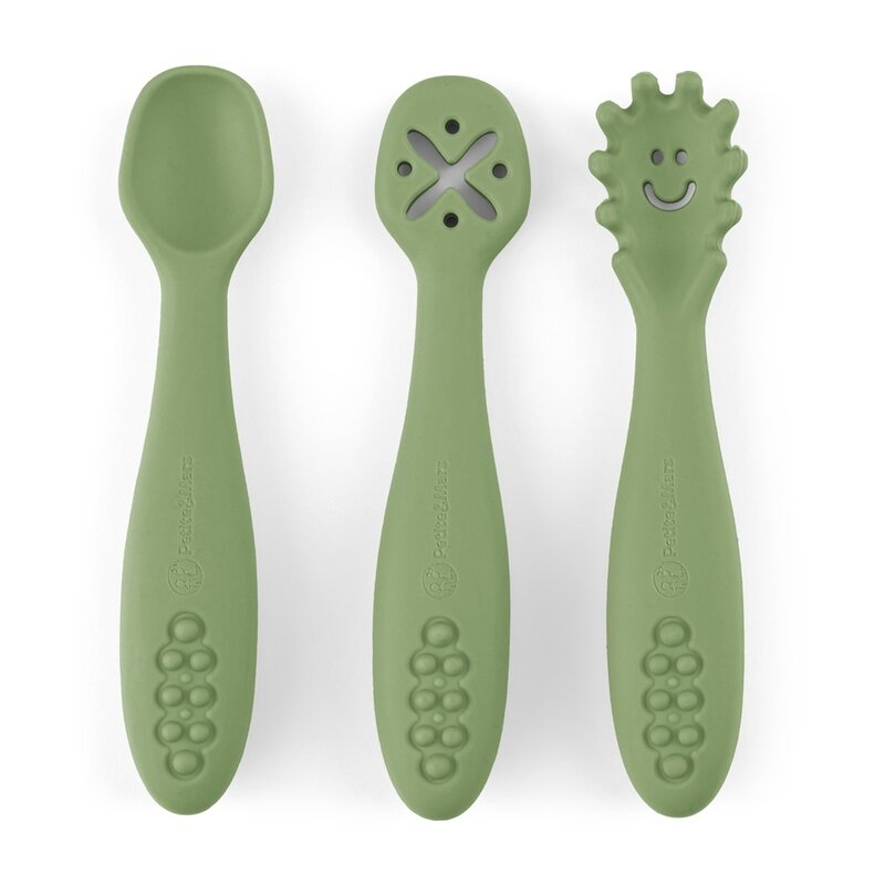 Set 3 Lingurite Silicon Petite&Mars Take&Match 6 luni+