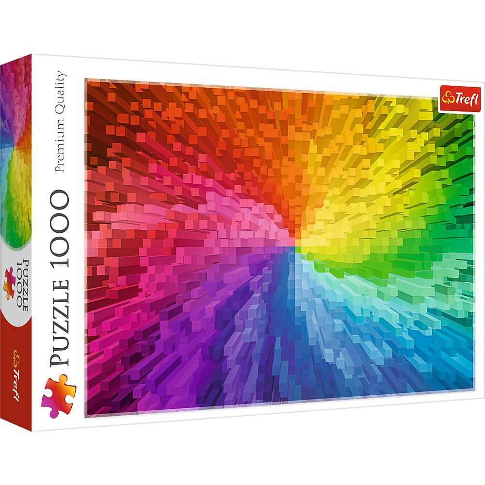 Puzzle Trefl 1000 Gradient | Relaxare și Concentrare