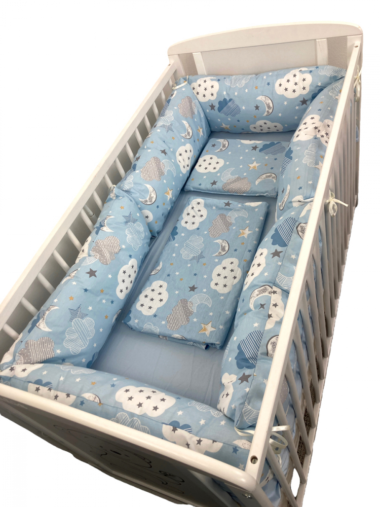 Lenjerie pat 140x70 cm Norisori Deseda, 6 piese