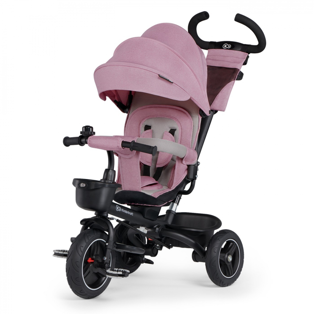 Kinderkraft Spinstep Pink 5in1 Tricicleta Copii - imagine 9