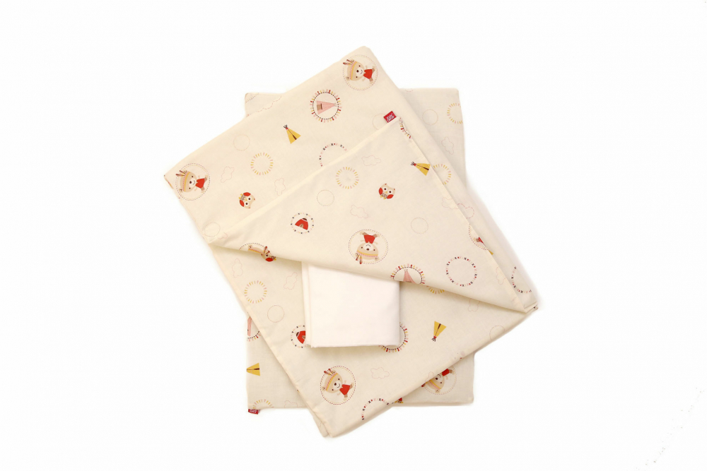 Lenjerie Pat Copii Indieni Bumbac | Kids Decor - imagine 2
