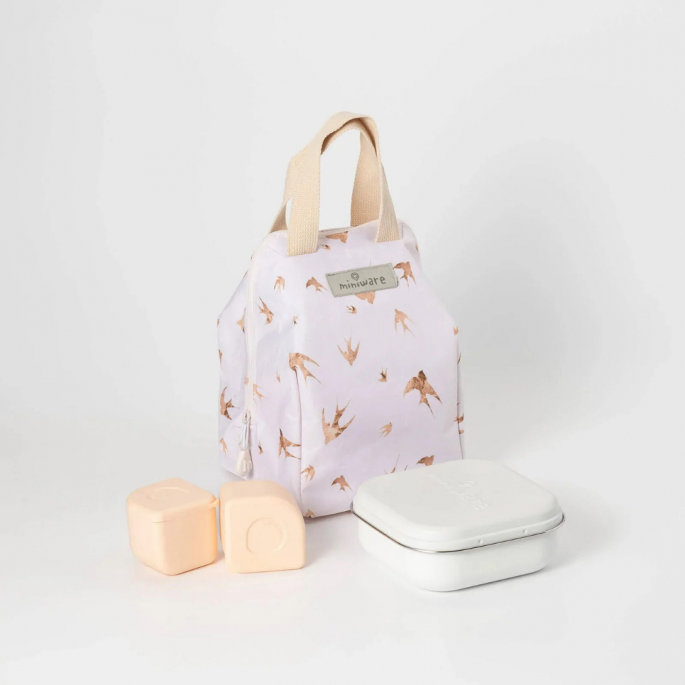 Set Geantă Termoizolantă Miniware Bento Golden Swallow